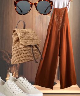 Keten Askılı Tulum